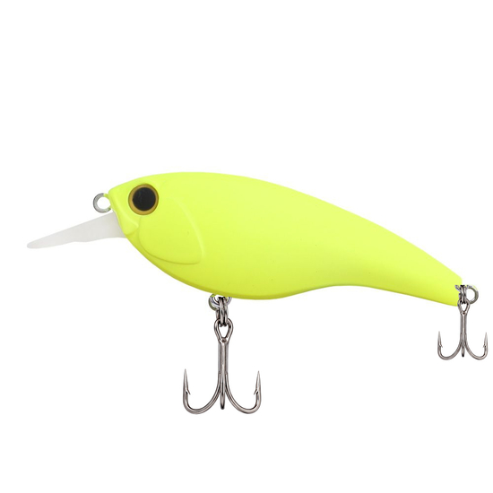 Zerek 80mm Nap Shad 14g Crankbait Hard Body Lure - Chartreuse
