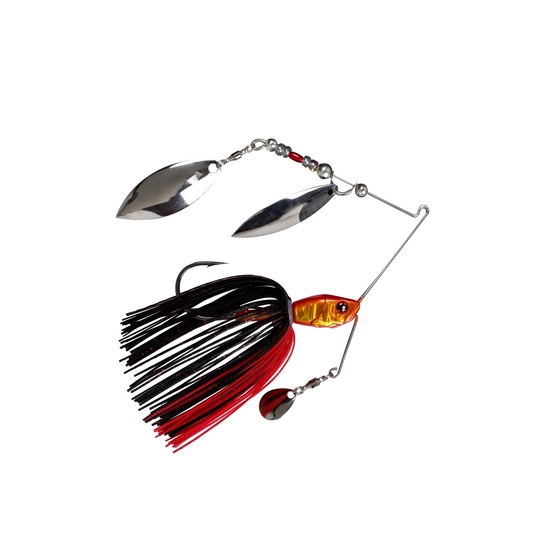 Zerek Infinity Blade 28gm Spinnerbait Lure with Willow Blades - Orange Gold