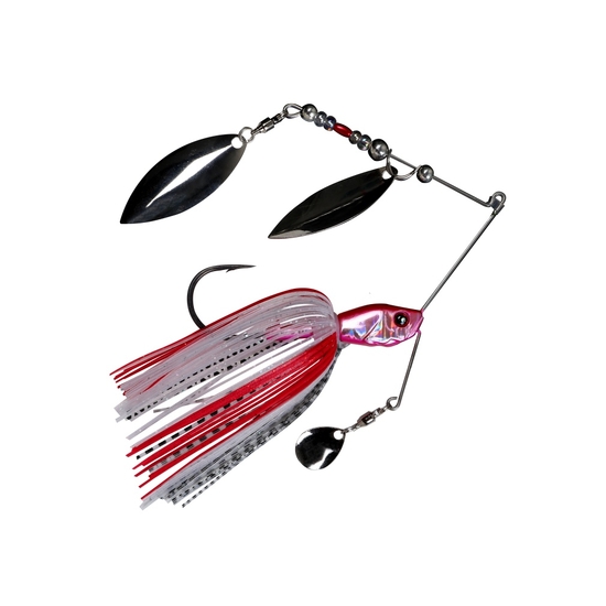 Zerek Infinity Blade 28gm Spinnerbait Lure with Willow Blades - Chrome Pink