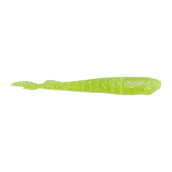 Zerek Inzeption Zig Minnow 5 Inch 7g Soft Plastic Lure 5 Pack - Chartreuse Rush