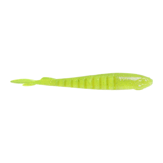 Zerek Inzeption Zig Minnow 7.5 Inch 11g Soft Plastic Lure 3 Pack - Chartreuse Rush