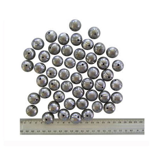50 X Size 7 Ball Sinkers - 4.5kg Of 7 Ball Fishing Sinkers