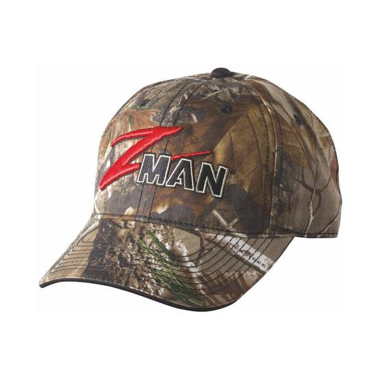 Zman Realtree Camo Fishing Cap - 100% Cotton Fishing Hat