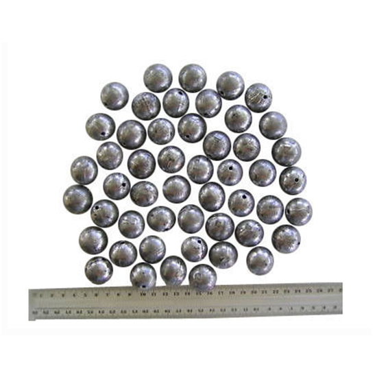 50 X Size 9 Ball Sinkers - 5.0kg Of 9 Ball Fishing Sinkers