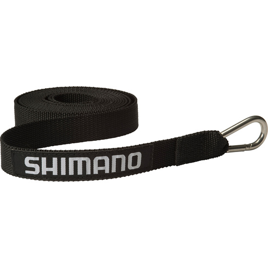 Shimano 3 Metre Troll Strap - Fishing Rod and Reel Safety Strap with Carabiner