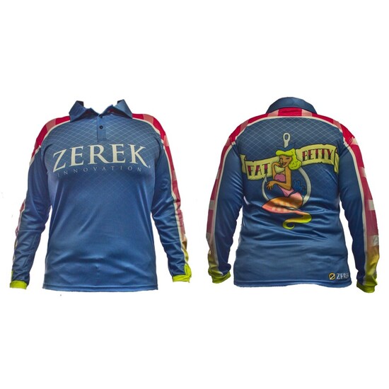 Zerek Fat Betty Tournament Long Sleeve Fishing Shirt - Fishing Jersey