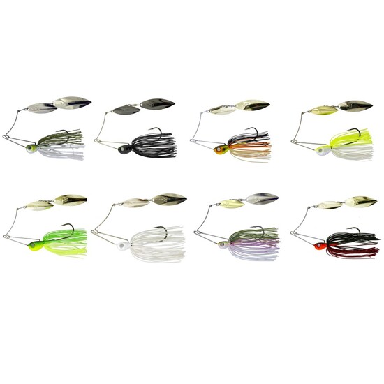 10gm Mustad Armlock Spinner Bait DW Fishing Lure with Double Willow Blades