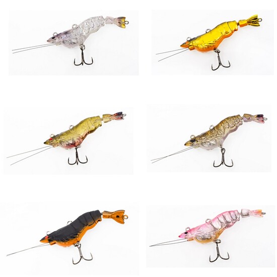 50mm Chasebait Armour Prawn Finesse Hard Body Fishing Lure
