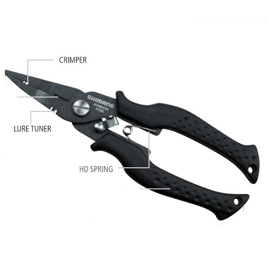 Shimano 6 inch / 15cm Advanced Stainless Steel Split Ring Fishing Pliers