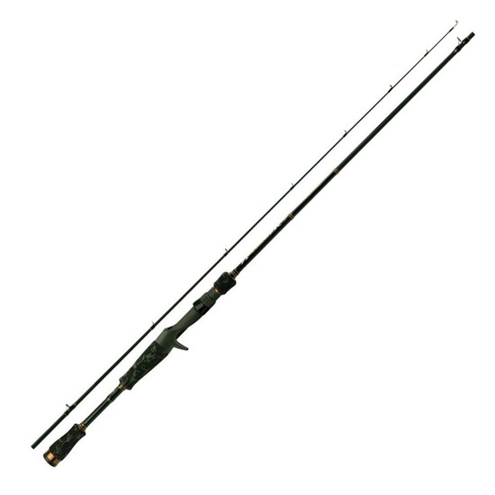 6ft Storm Adventure Xtreme 10-20lb Graphite Baitcaster Rod - 2 Piece Fishing Rod