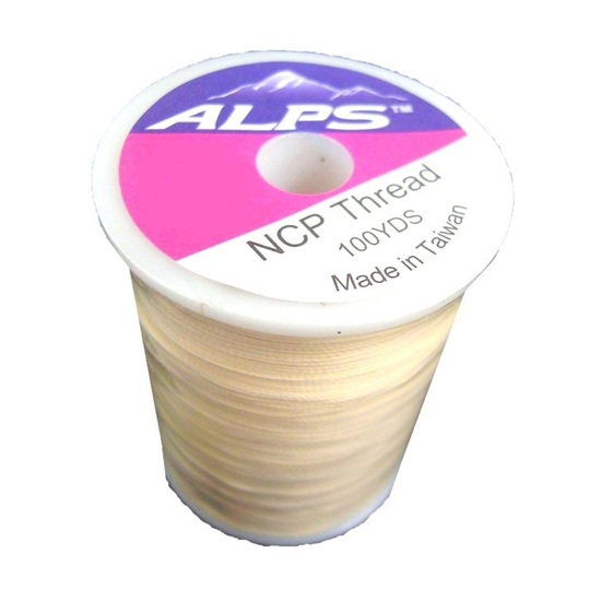 Alps 100yds of Tan Rod Wrapping Thread - Size A (0.15mm) Rod Binding Cotton