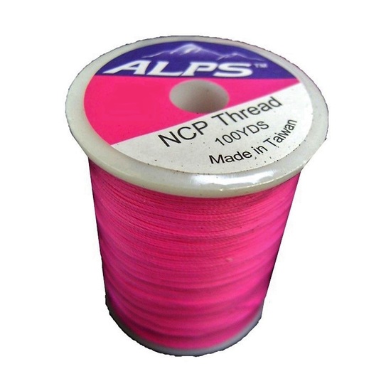 Alps 100yds of Pink Rod Wrapping Thread - Size A (0.15mm) Rod Binding Cotton