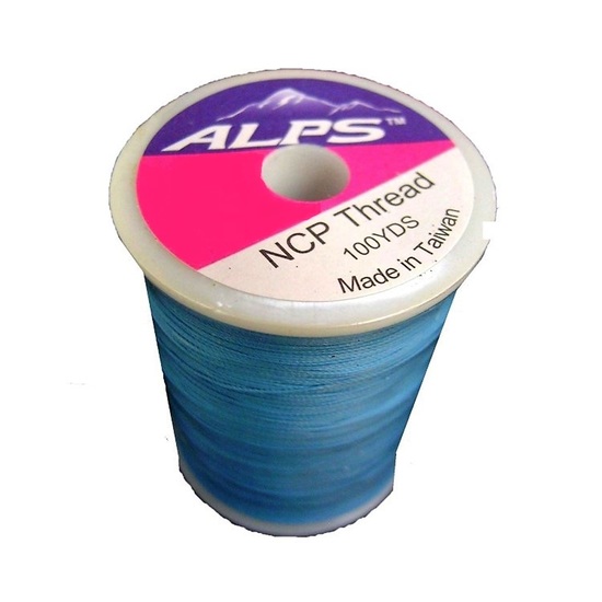 Alps 100yds of Sky Blue Rod Wrapping Thread - Size A (0.15mm) Rod Binding Cotton