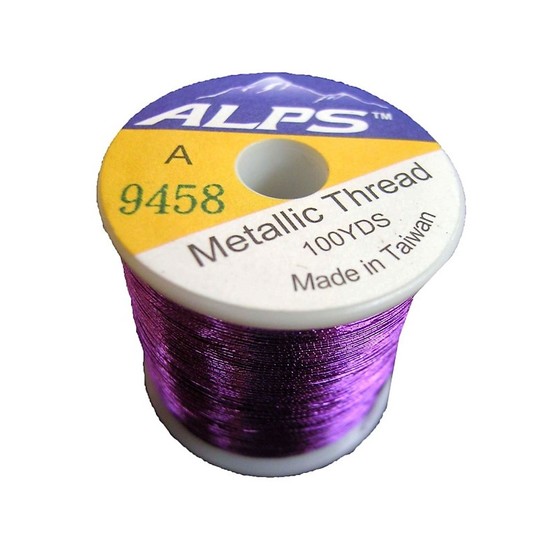 Alps 100yds of Metallic Light Purple Rod Wrapping Thread-Size A (0.15mm) Thread