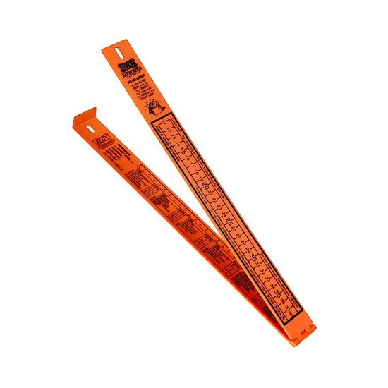 Alvey 80cm Hinged Fish Ruler - Fish & Crab Measure - Made in Australia