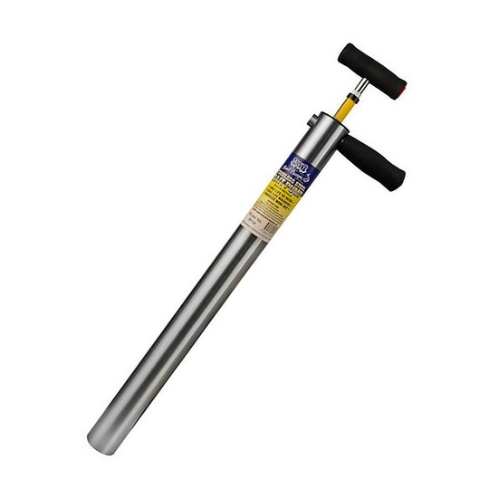 Alvey King Size Yabby/Live Bait Pump-750mm Stainless Steel Barrel - Rubber Grips