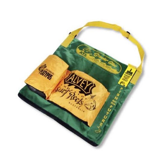 Alvey Wading Bag - 2 Front Pockets With Mesh Bottoms For Drainage + 1 Ruler Pocket