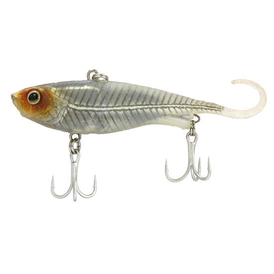 95mm Zerek Fish Trap Soft Vibe Lipless Crankbait Lure - Ghost Catfish