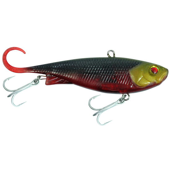 95mm Zerek Fish Trap Soft Vibe Lipless Crankbait Lure - Red Devil