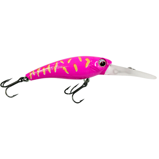 Zerek 50mm Tango Shad Floating Hard Body Lure - Pink Bits