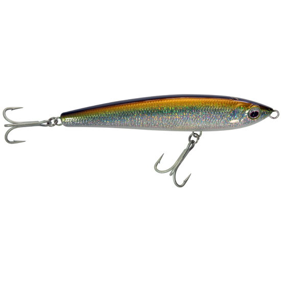 Zerek Zappelin 115mm 40g Sinking Stickbait Lure - Gold Fusilier