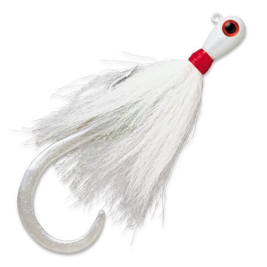 4oz Williamson White Banjo Eye Bucktail Jig
