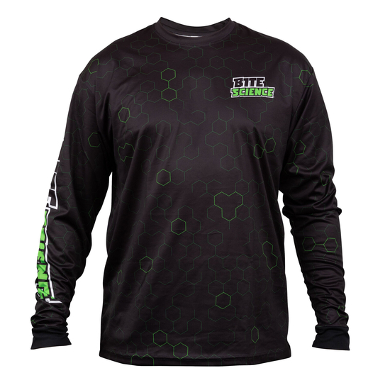 Bite Science Kids Sublimated Long Sleeve Fishing Shirt