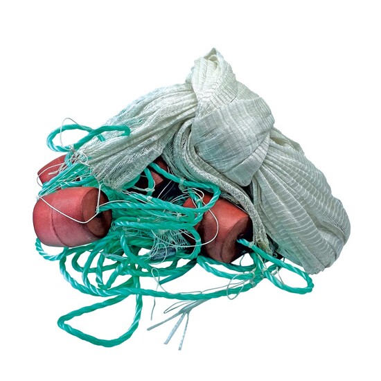 Seahorse 20ft Nylon Bait Net with 3/8 Inch/4 Ply Mesh and 203cm Drop