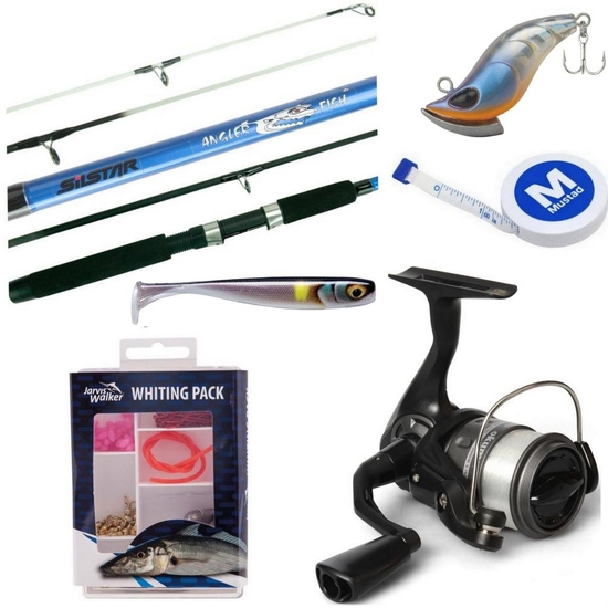 Complete Whiting Fishing Essentials Kit - Rod, Reel & Tackle Included