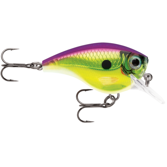 5cm Rapala BX Brat Square Bill Crankbait Fishing Lure - Rock Solid