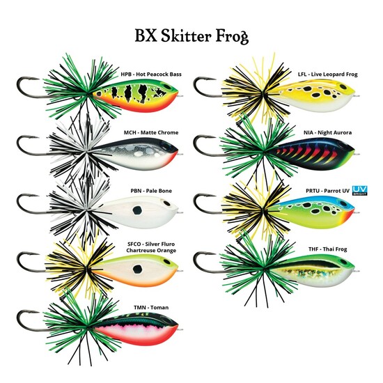 5.5cm Rapala BX Skitter Frog Topwater Surface Fishing Lure
