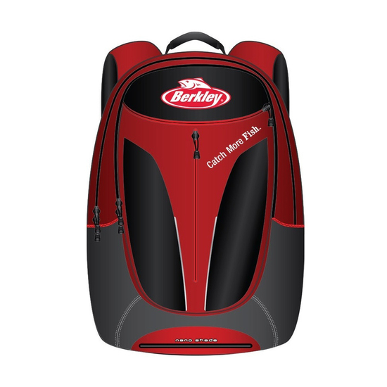 Berkley 30L Fishing Backpack with Multiple Pockets and Integrated Rain Cover