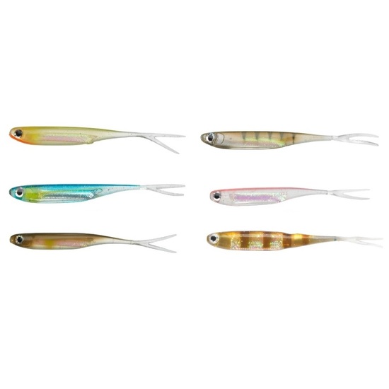2 Inch Berkley Dropshot Minnow Soft Plastic Fishing Lure - 6 Pack of Powerbaits