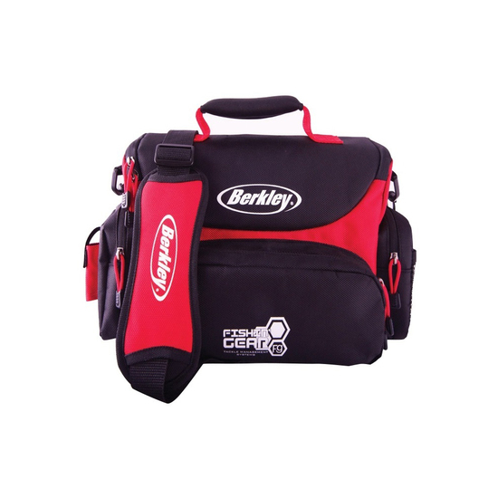Berkley Maxi Soft Fishing Tackle Bag With 4 Tackle Boxes and Multiple Pockets