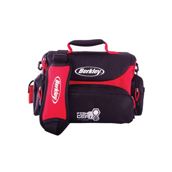 Berkley Midi Soft Fishing Tackle Bag With 4 Tackle Boxes and Multiple Pockets