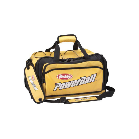 Berkley Powerbait Soft Sided Fishing Tackle Bag with 3 Fishing Tackle Trays