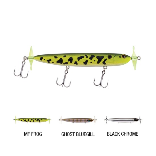 110mm Berkley Spin Rocket Topwater Fishing Lure - 13gm Hard Body Lure