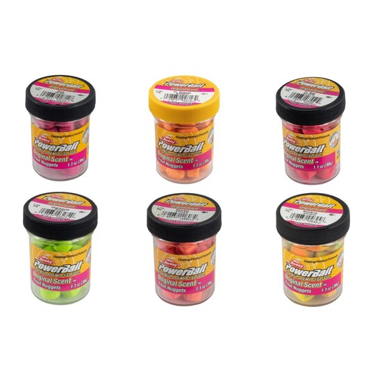 30gm Tub of Berkley Powerbait Trout Nuggets - Original Scent