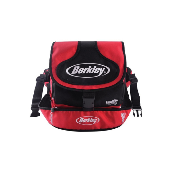 Berkley Walk N Wade Fishing Tackle Bag With 2 Tackle Boxes and Multiple Pockets
