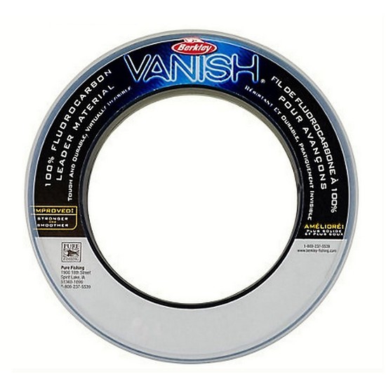 30yd Spool of Berkley Vanish Fluorocarbon Fishing Leader