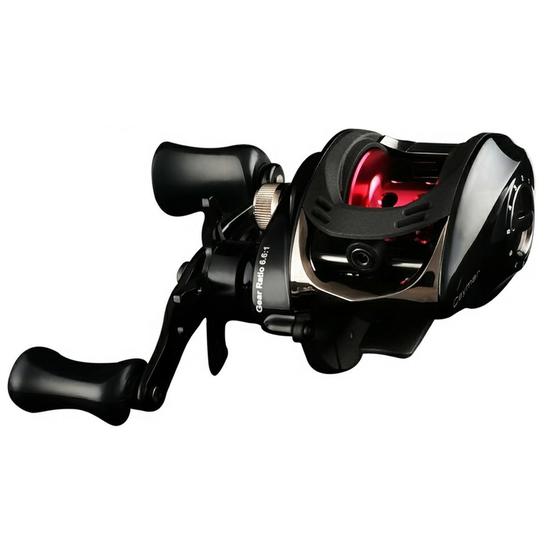 Okuma Ceymar Left Handed Low Profile Baitcaster Fishing Reel - 7 Ball Bearings