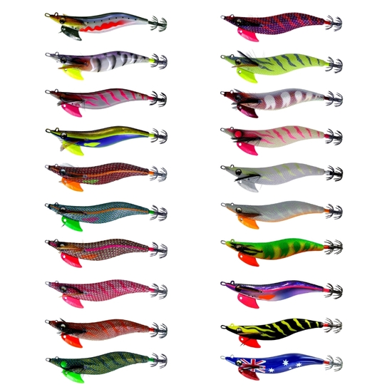 Chasebait Lures 3.0 Inch Kraken Egi Squid Jig Fishing Lure