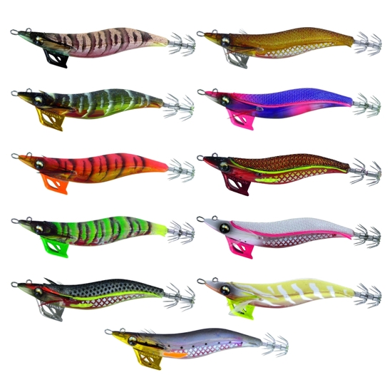 Chasebait Lures 3.5 Inch Kraken Egi Half Nude Squid Jig Fishing Lure