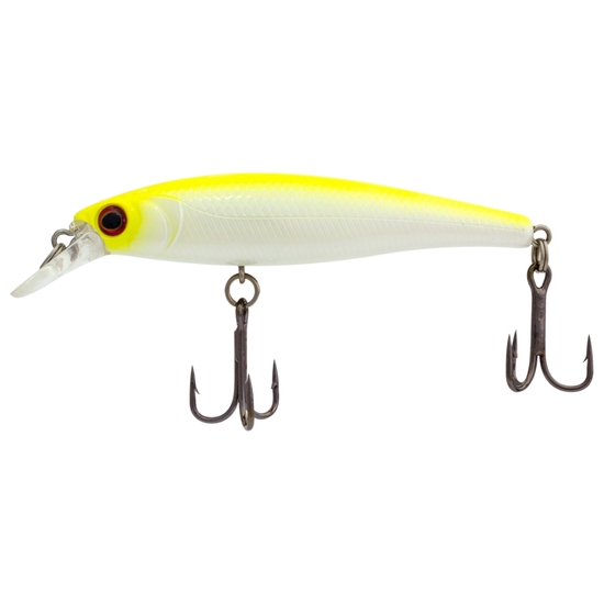 65mm FishArt Jerkin' Shad Suspending Hard Body Lure - Yellow Pearl 