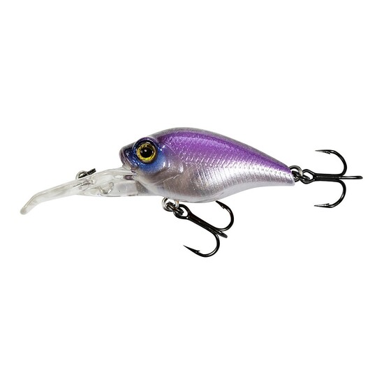 38mm Zerek Bulldog Crank Hardbody Lure - Purple Madness