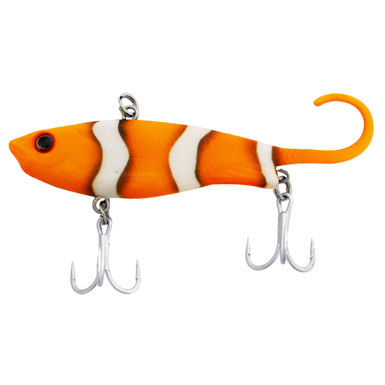110mm Zerek Fish Trap Soft Vibe Lipless Crankbait Lure - Clownfish