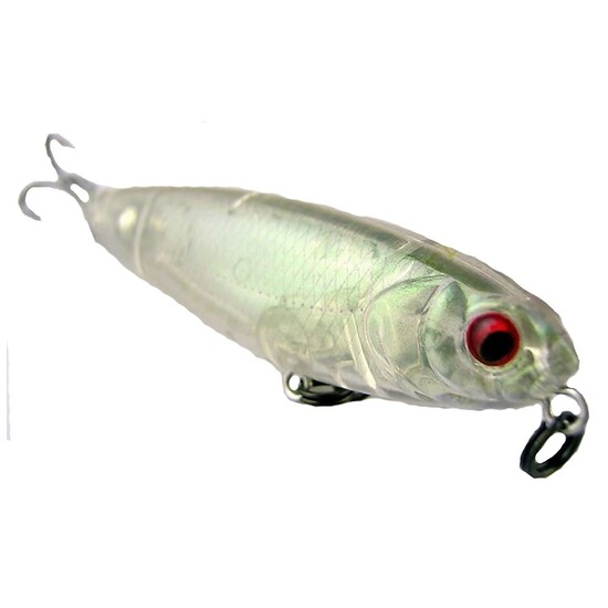 65mm Zerek Trail Weaver Top Water Fishing Lure - Silvery Green