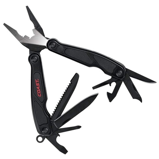 Coast LED135 Multi-Tool - 14 in One Multipurpose Spring Loaded Pliers