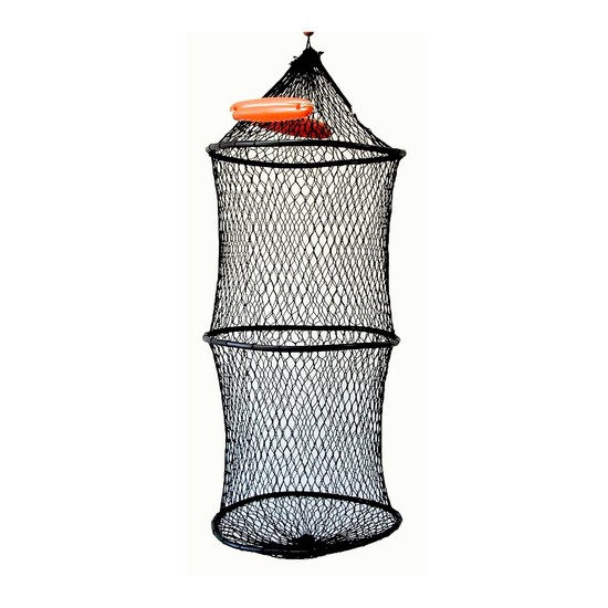 Seahorse Jumbo Collapsible Floating Keeper Net With Draw Cord Closure-Poly Creel