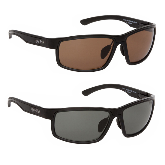 Ugly Fish Crest PN24006 Nylon Polarised Sunglasses - Adult Fishing Sunnies